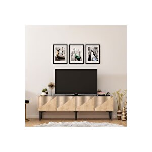 Drawdh Tv Sehpası Konsol Ve Orta Sehpa 3'lü Salon Takımı Safirmeşe Royalmermer