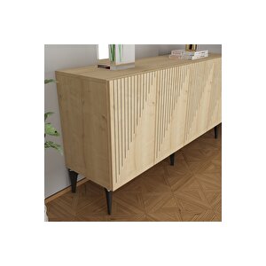 Drawdh Lazer Desenli̇ Konsol Safi̇rmeşe Safir Meşe