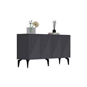 Drawdh Lazer Desenli̇ Konsol Antrasi̇t