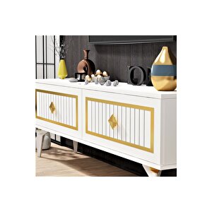 Vennadh 120 Cm Tv Üni̇tesi̇ Beyaz Altin