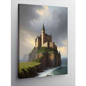 Kanvas Tablo Şato Manzarası 70x100 cm