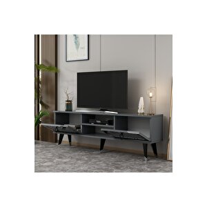 Li̇dyadh Tv Stand Antrasi̇t Gümüş Antrasit Gümüş
