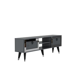 Li̇dyadh Tv Stand Antrasi̇t Gümüş