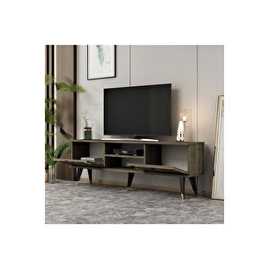 Li̇dyadh Tv Stand Cevi̇z Altin Ceviz Gold