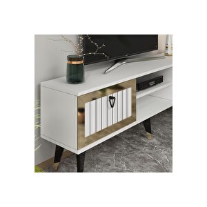Li̇dyadh Tv Stand Beyaz-altin Beyaz-Altın