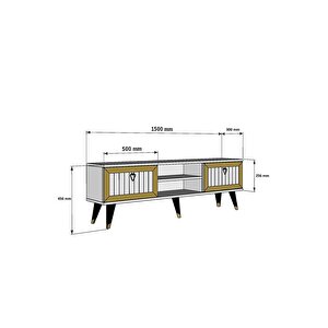 Li̇dyadh Tv Stand Beyaz-altin