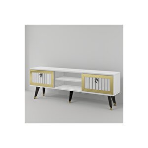 Li̇dyadh Tv Stand Beyaz-altin