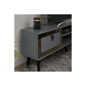 Li̇dyadh Tv Stand Antrasi̇t Altin