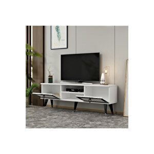Li̇dyadh Tv Stand Beyaz-gümüş Beyaz-Gümüş