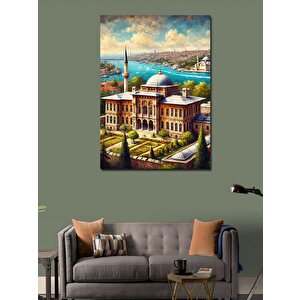 Kanvas Tablo Saraybahçe Manzarası 50x70 cm