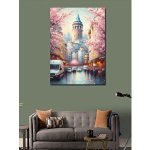Kanvas Tablo Galata Manzarası 50x70 cm