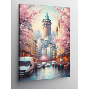 Kanvas Tablo Galata Manzarası 70x100 cm