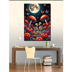 Kanvas Tablo Mantar Şöleni 70x100 cm