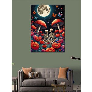 Kanvas Tablo Mantar Şöleni 70x100 cm