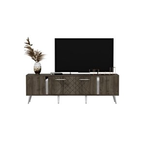 Detasdh 150 Cm Lazer Desenli̇ Tv Üni̇tesi̇ Cevi̇z-gümüş Ceviz-Gümüş