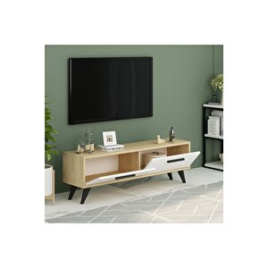 Melisadh Tv Ünitesi 120 Cm Safirmeşe Beyaz Safirmeşe-Beyaz