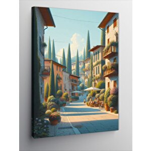 Kanvas Tablo Sokak Manzarası 50x70 cm