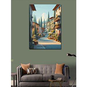 Kanvas Tablo Sokak Manzarası 50x70 cm