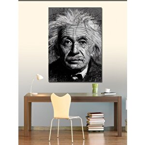Kanvas Tablo Einstein Portresi 70x100 cm