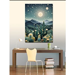 Kanvas Tablo Yıldızlı Çöl 100x140 cm