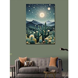 Kanvas Tablo Yıldızlı Çöl 100x140 cm