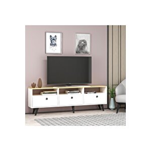 Denverdh Tv Standi Safi̇rmeşe Beyaz