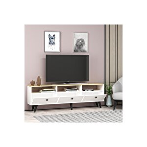 Denverdh Tv Standi Safi̇rmeşe Beyaz