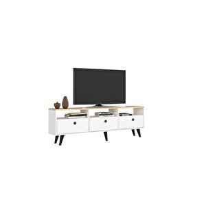 Denverdh Tv Standi Safi̇rmeşe Beyaz