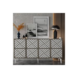 Gracedh Konsol Beyaz (cevi̇z Desen)