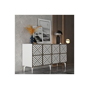Gracedh Konsol Beyaz (cevi̇z Desen)