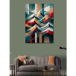 Kanvas Tablo Dağdaki Desenler 100x140 cm