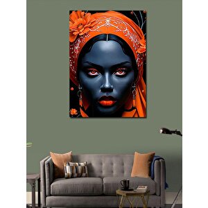 Kanvas Tablo Afrikalı Kadın 70x100 cm
