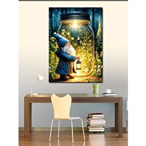 Kanvas Tablo Ormandaki Cüce 70x100 cm