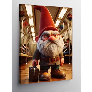 Kanvas Tablo Metrodaki Cüce 50x70 cm