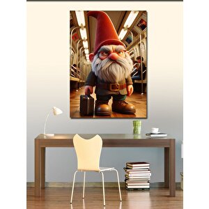 Kanvas Tablo Metrodaki Cüce 50x70 cm