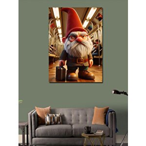 Kanvas Tablo Metrodaki Cüce 100x140 cm