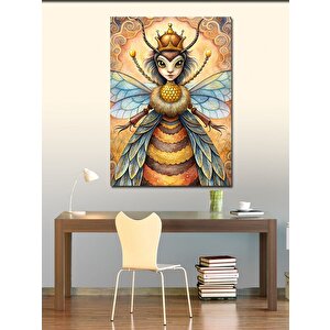 Kanvas Tablo Arı Kraliçe 100x140 cm