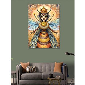 Kanvas Tablo Arı Kraliçe 100x140 cm