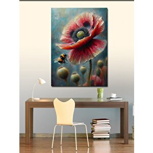 Kanvas Tablo Gelincik Çiçeği 70x100 cm