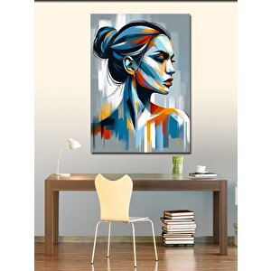 Kanvas Tablo Soyut Kadın 100x140 cm