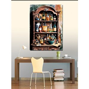 Kanvas Tablo İçecek Dolabı 50x70 cm