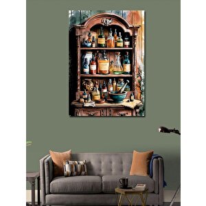 Kanvas Tablo İçecek Dolabı 50x70 cm