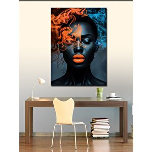 Kanvas Tablo Afrikalı Kadın 70x100 cm