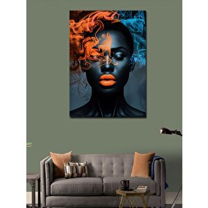 Kanvas Tablo Afrikalı Kadın 70x100 cm