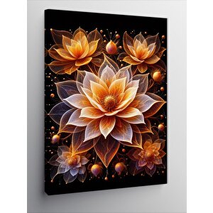 Kanvas Tablo Sukulent Çiçeği 70x100 cm