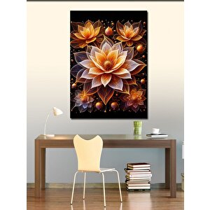 Kanvas Tablo Sukulent Çiçeği 70x100 cm