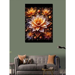 Kanvas Tablo Sukulent Çiçeği 70x100 cm