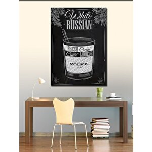 Kanvas Tablo White Russian İçecek Posteri