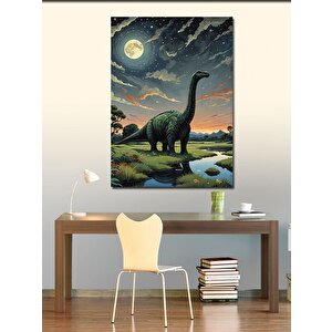Kanvas Tablo Dinazor 100x140 cm