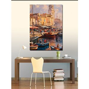 Kanvas Tablo Akdeniz Limanı 50x70 cm